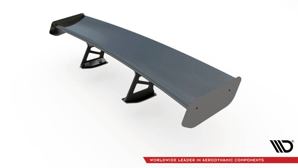 SPOILER IN CARBONIO CON STAFFE INTERNE MONTANTI + LED COMPATIBILI PER BMW M3 G80