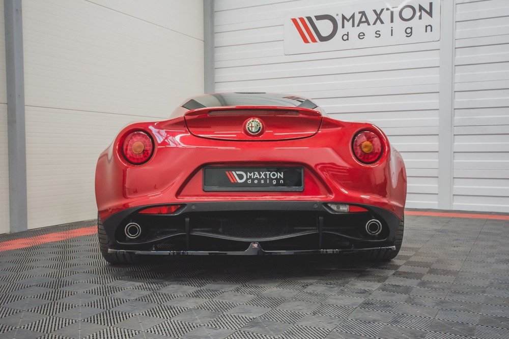 SPLITTER POSTERIORE CENTRALE ADATTO COMPATBILE PER ALFA ROMEO 4C (2013- 2017)