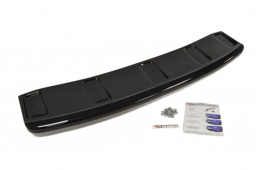 SPLITTER POSTERIORE CENTRALE AUDI A7 S-LINE C7 FL (CON BARRE VERTICALI)