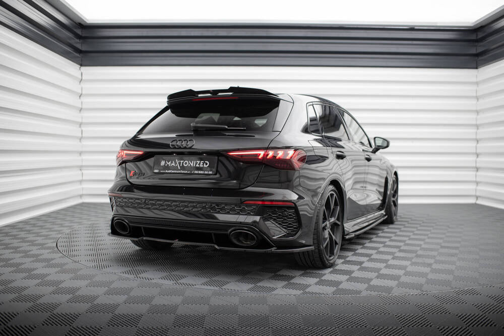 SPLITTER POSTERIORE CENTRALE adatto per AUDI RS3 SPORTBACK 8Y (2020-)