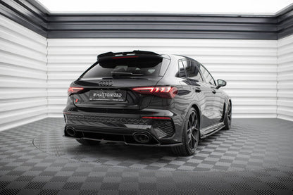SPLITTER POSTERIORE CENTRALE adatto per AUDI RS3 SPORTBACK 8Y (2020-)