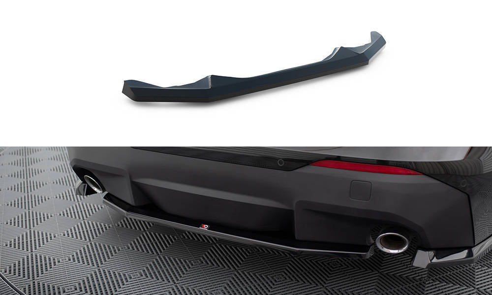 SPLITTER POSTERIORE CENTRALE ADATTEO PER BMW 2 COUPE G42  (2021 - )
