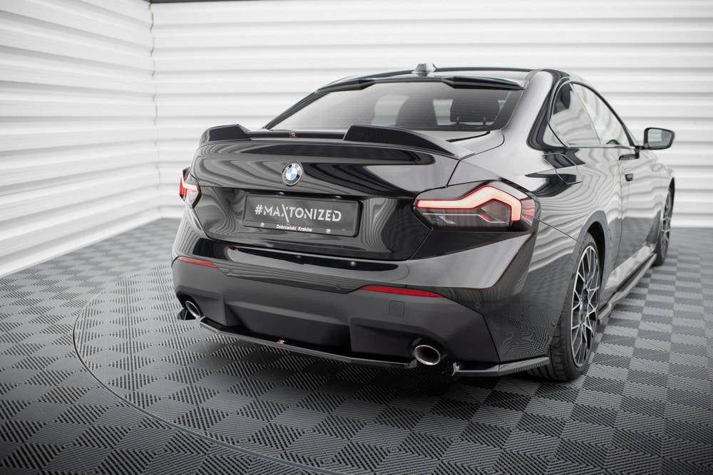 SPLITTER POSTERIORE CENTRALE ADATTEO PER BMW 2 COUPE G42  (2021 - )