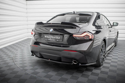SPLITTER POSTERIORE CENTRALE ADATTEO PER BMW 2 COUPE G42  (2021 - )