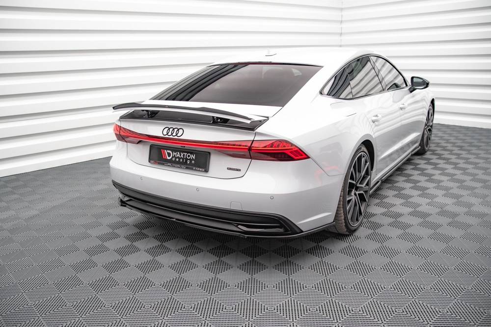 SPLITTER POSTERIORE CENTRALE ADATTO COMPATIBILE PER AUDI A7 C8 (2018 - )