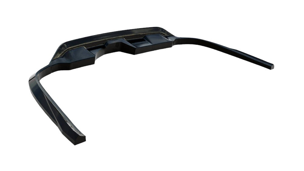 REAR CENTRAL SPLITTER (WITH VERTICAL BARS) SUITABLE FOR AUDI A6 ALLROAD C8