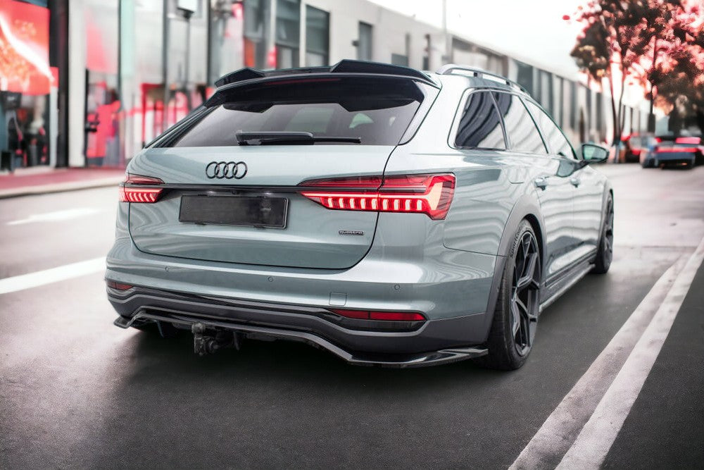 REAR CENTRAL SPLITTER (WITH VERTICAL BARS) SUITABLE FOR AUDI A6 ALLROAD C8