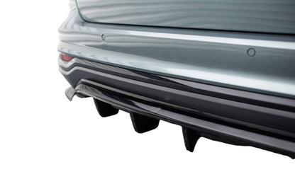 REAR CENTRAL SPLITTER (WITH VERTICAL BARS) SUITABLE FOR AUDI A6 ALLROAD C8