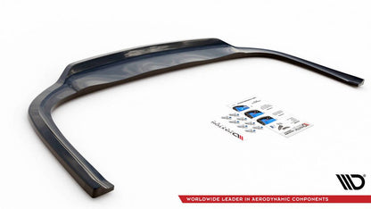 SPLITTER POSTERIORE CENTRALE (CON BARRE VERTICALI) ADATTO PER AUDI A8 D4 FACELIFT