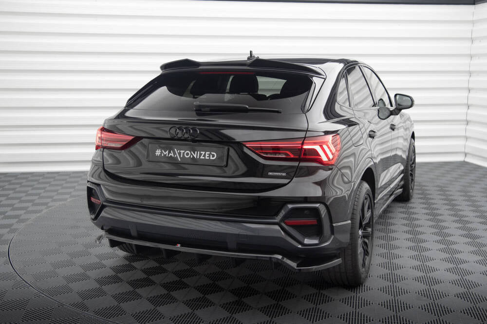 SPLITTER POSTERIORE CENTRALE (CON BARRE VERTICALI) adatto per AUDI Q3 SPORTBACK F3 (2019-)