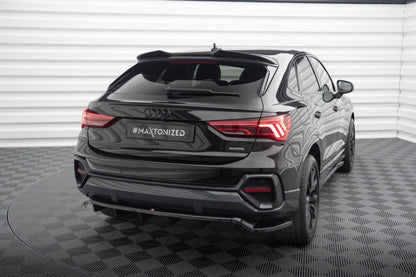 SPLITTER POSTERIORE CENTRALE (CON BARRE VERTICALI) adatto per AUDI Q3 SPORTBACK F3 (2019-)