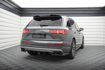 SPLITTER POSTERIORE CENTRALE (CON BARRE VERTICALI) AUDI Q7 MK2  (2015-2019)