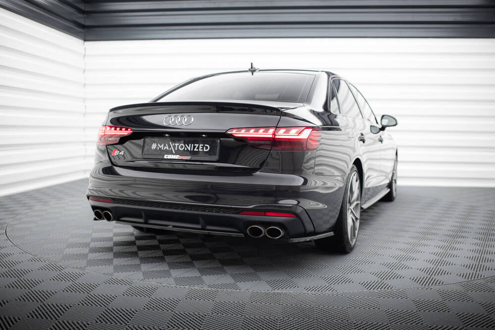 SPLITTER POSTERIORE CENTRALE (CON BARRE VERTICALI) AUDI S4 B9 FACELIFT