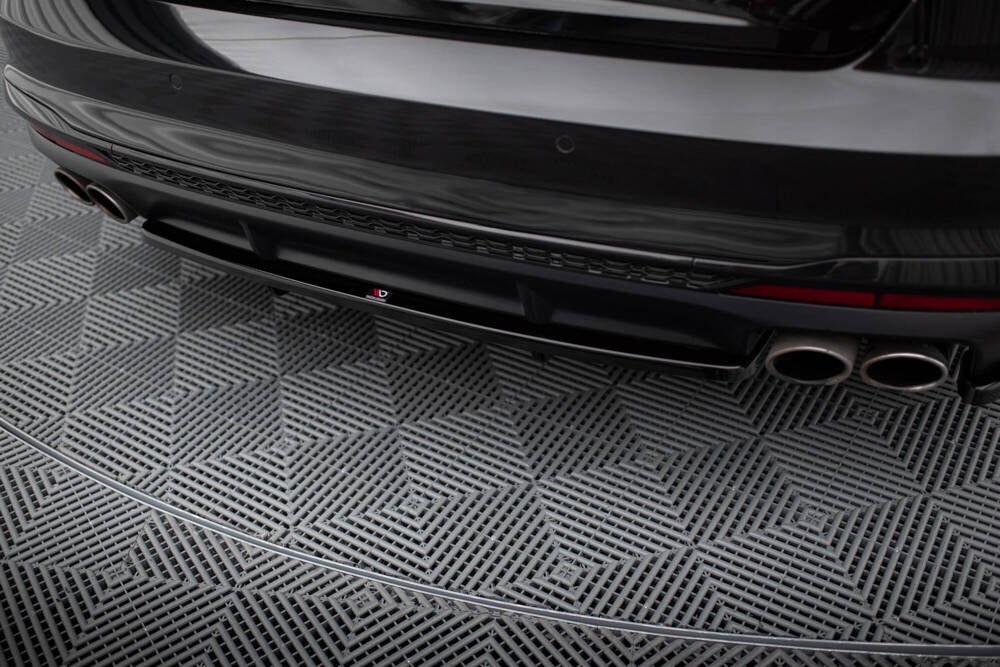SPLITTER POSTERIORE CENTRALE (CON BARRE VERTICALI) AUDI S4 B9 FACELIFT