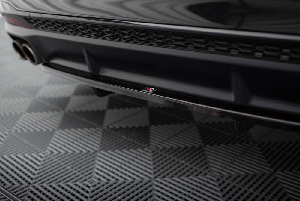 SPLITTER POSTERIORE CENTRALE (CON BARRE VERTICALI) AUDI S4 B9 FACELIFT