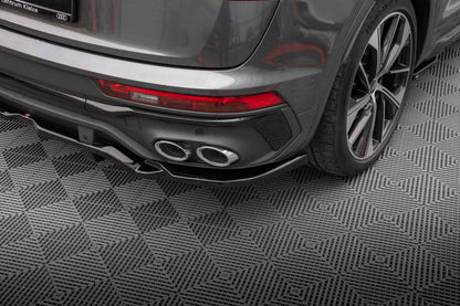 SPLITTER POSTERIORE CENTRALE (CON BARRE VERTICALI) AUDI SQ5 SPORTBACK MK2 FACELIFT