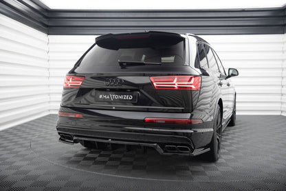 SPLITTER POSTERIORE CENTRALE (CON BARRE VERTICALI)adatto per  AUDI SQ7 MK2  2016-2019