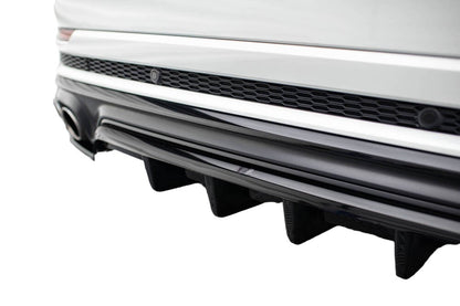REAR CENTRE SPLITTER (WITH VERTICAL BARS) SUITABLE FOR AUDI SQ8 MK1