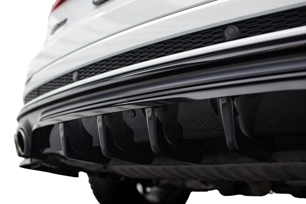 REAR CENTRE SPLITTER (WITH VERTICAL BARS) SUITABLE FOR AUDI SQ8 MK1
