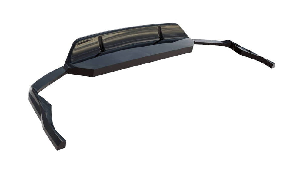 REAR CENTRE SPLITTER (WITH VERTICAL BARS) SUITABLE FOR AUDI SQ8 MK1