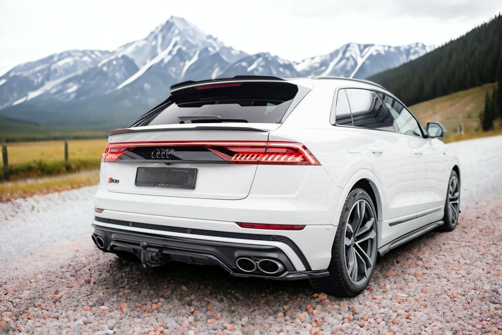 REAR CENTRE SPLITTER (WITH VERTICAL BARS) SUITABLE FOR AUDI SQ8 MK1