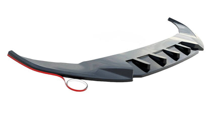 SPLITTER POSTERIORE CON BARRE VERTICALI ADATTO PER AUDI SQ8 / Q8 S-LINE MK1