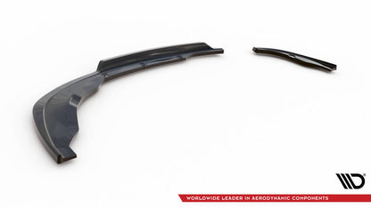 SPLITTER POSTERIORE CENTRALE (CON BARRE VERTICALI) ADATTO PER BMW 1 E81 FACELIFT