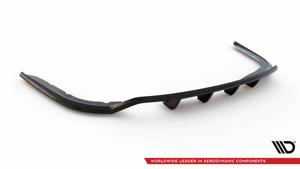 SPLITTER POSTERIORE CENTRALE (CON BARRE VERTICALI) ADATTO PER BMW 4 GRAN COUPÉ F36  (2014-2017)