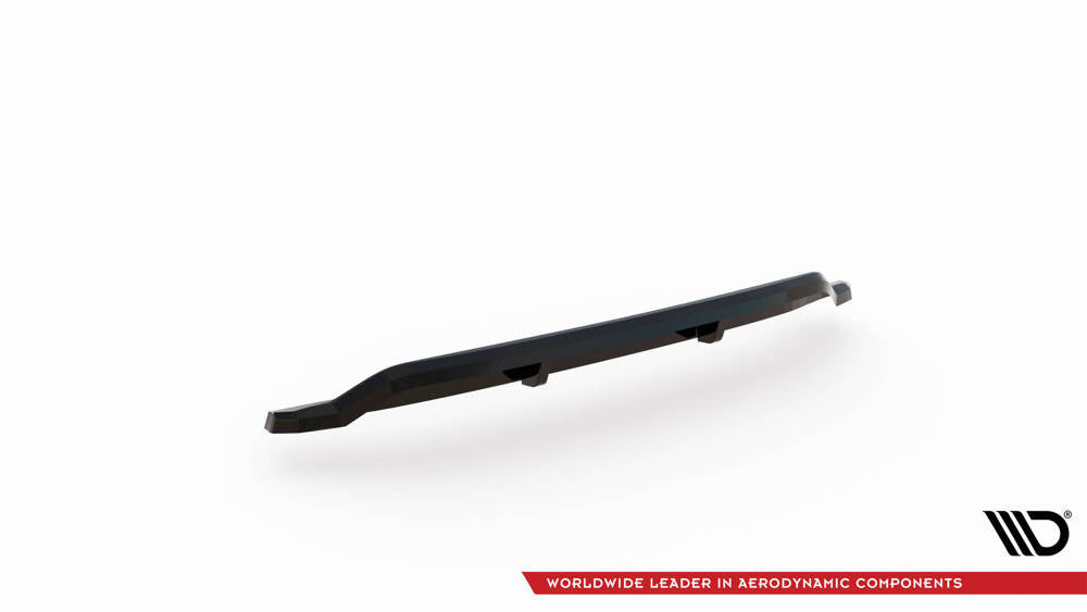 SPLITTER POSTERIORE CENTRALE (CON BARRE VERTICALI) ADATTO PER BMW 5 G30 / G31 FACELIFT ( 2020-2023)