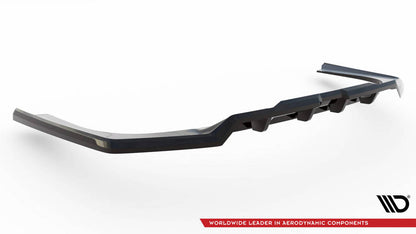 SPLITTER POSTERIORE CENTRALE (CON BARRE VERTICALI) adatto per BMW 7 M-PACK G70   (2022 - )