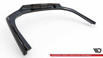 SPLITTER POSTERIORE CENTRALE (CON BARRE VERTICALI) adatto per BMW 7 M-PACK G70   (2022 - )