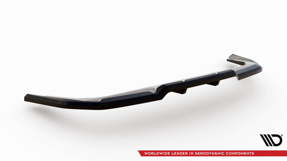 SPLITTER POSTERIORE CENTRALE  (CON BARRE VERTICALI) ADATTO PER BMW X1 M-PACK U11