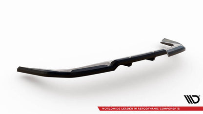 SPLITTER POSTERIORE CENTRALE  (CON BARRE VERTICALI) ADATTO PER BMW X1 M-PACK U11