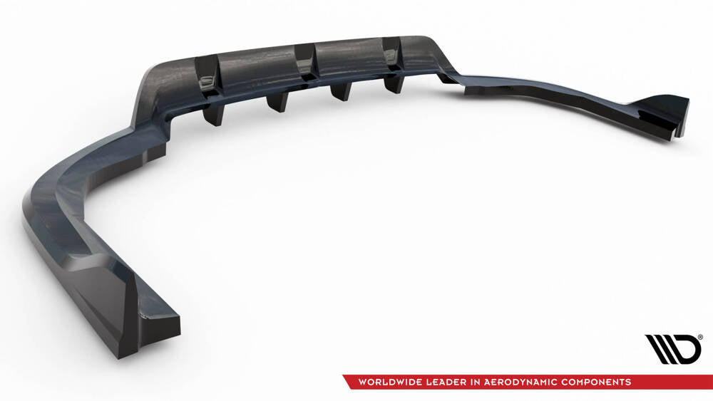 SPLITTER POSTERIORE CENTRALE (CON BARRE VERTICALI) COMPATIBILE PER BMW X5 M-PACK G05