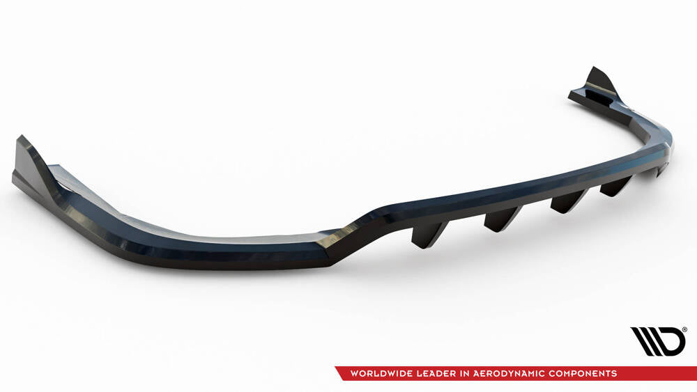 SPLITTER POSTERIORE CENTRALE (CON BARRE VERTICALI) COMPATIBILE PER BMW X5 M-PACK G05