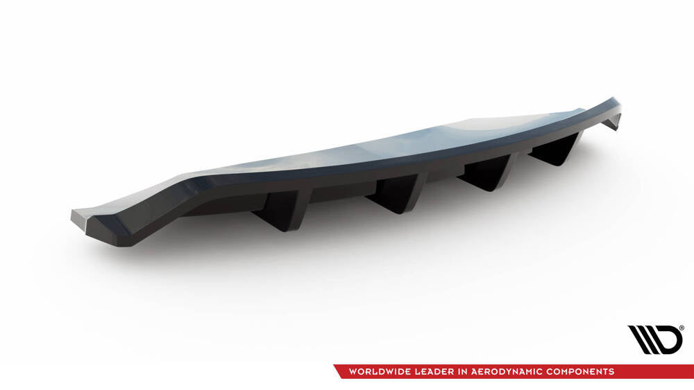 SPLITTER POSTERIORE CENTRALE (CON BARRE VERTICALI) ADATTO PER BMW Z4 M-PACK E89 FACELIFT