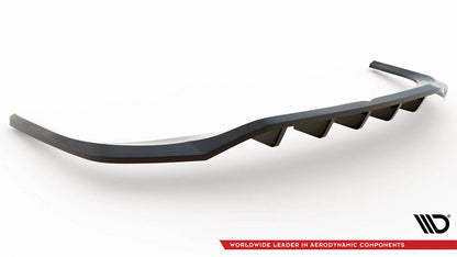 SPLITTER POSTERIORE CENTRALE (CON BARRE VERTICALI)adatto per  BENTLEY CONTINENTAL GT MK3  (2018- )