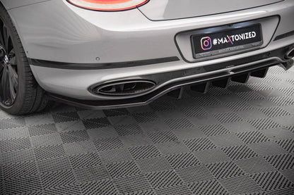 SPLITTER POSTERIORE CENTRALE (CON BARRE VERTICALI)adatto per  BENTLEY CONTINENTAL GT MK3  (2018- )