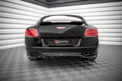 SPLITTER POSTERIORE CENTRALE (CON BARRE VERTICALI) compatibile per BENTLEY CONTINENTAL GT V8 S MK2