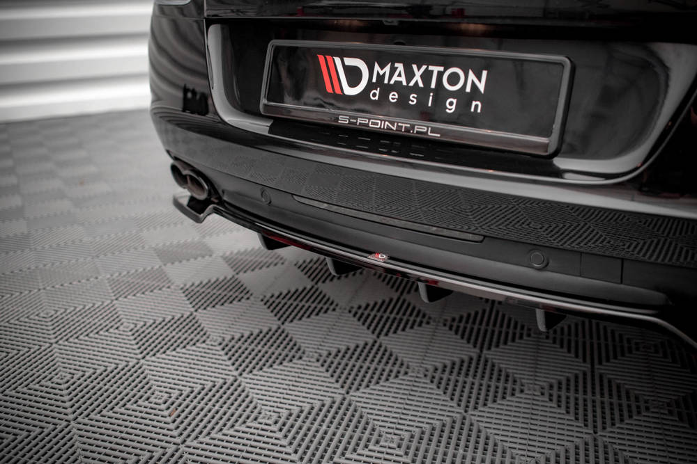 SPLITTER POSTERIORE CENTRALE (CON BARRE VERTICALI) compatibile per BENTLEY CONTINENTAL GT V8 S MK2