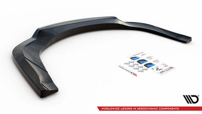 SPLITTER POSTERIORE CENTRALE (CON BARRE VERTICALI) compatibile per BENTLEY CONTINENTAL GT V8 S MK2