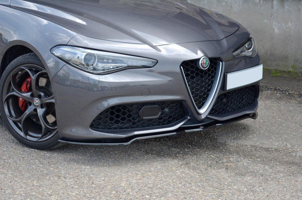 SPLITTER FRONTALE ADATTO PER V.1 ALFA ROMEO GIULIA VELOCE 2015-