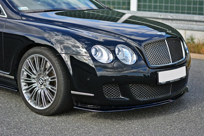 SPLITTER ANTERIORE COMPATIBILE PER V.1 BENTLEY CONTINENTAL GT  (2009-2012)