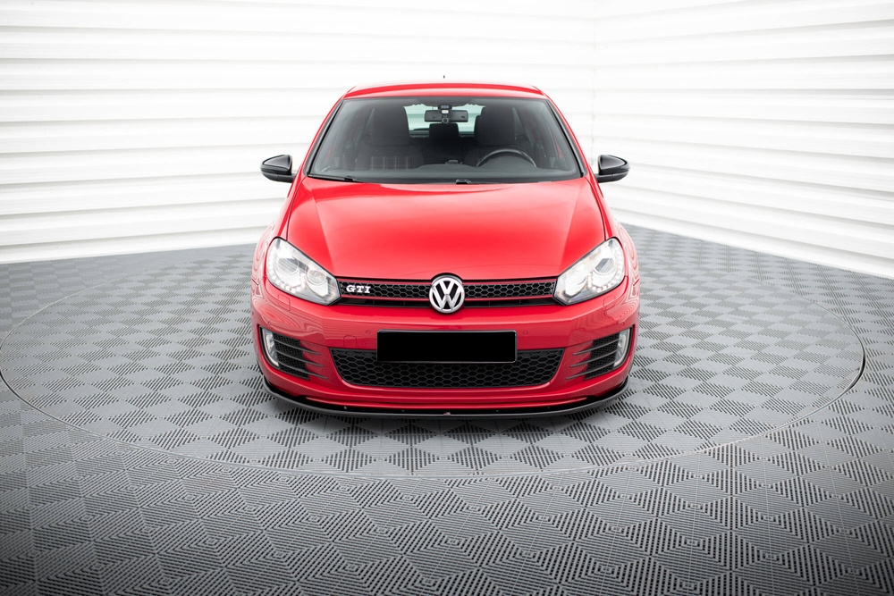 💫ART.4809 Paraurti + Splitter Anteriore per Volkswagen Golf 6 Look GTI💫