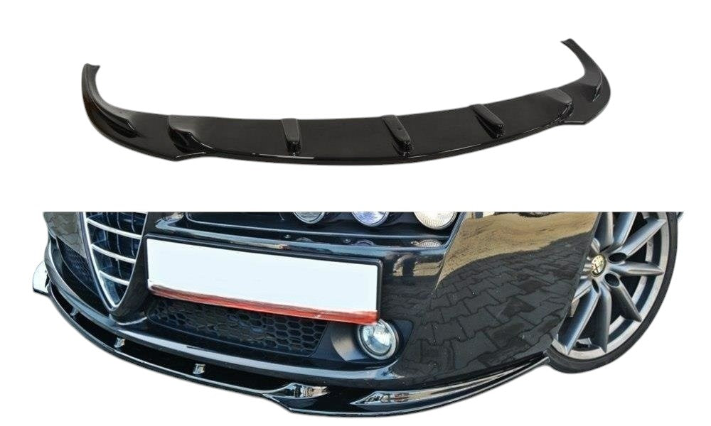 ✨Splitter  V1 Design Nero Lucido ABS ADATTO per Alfa Romeo 159 2005-2011✨