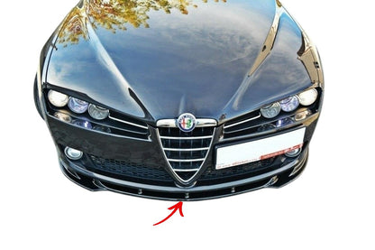 ✨Splitter  V1 Design Nero Lucido ABS ADATTO per Alfa Romeo 159 2005-2011✨