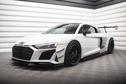 PARAFANGHI PARAURTI ANTERIORE (CANARDS) AUDI R8 MK2 FACELIFT  (2018-2021)