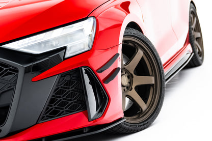 Paraurti anteriori (Canards) Audi RS3 Sportback 8Y Facelift