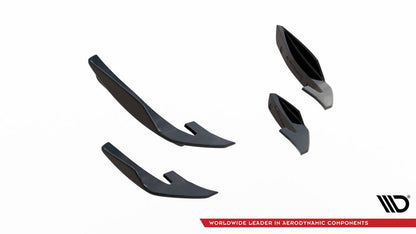 PARAFANGHI PARAURTI ANTERIORE (CANARDS) adatti per AUDI S5 / A5 S-LINE COUPÉ / SPORTBACK F5