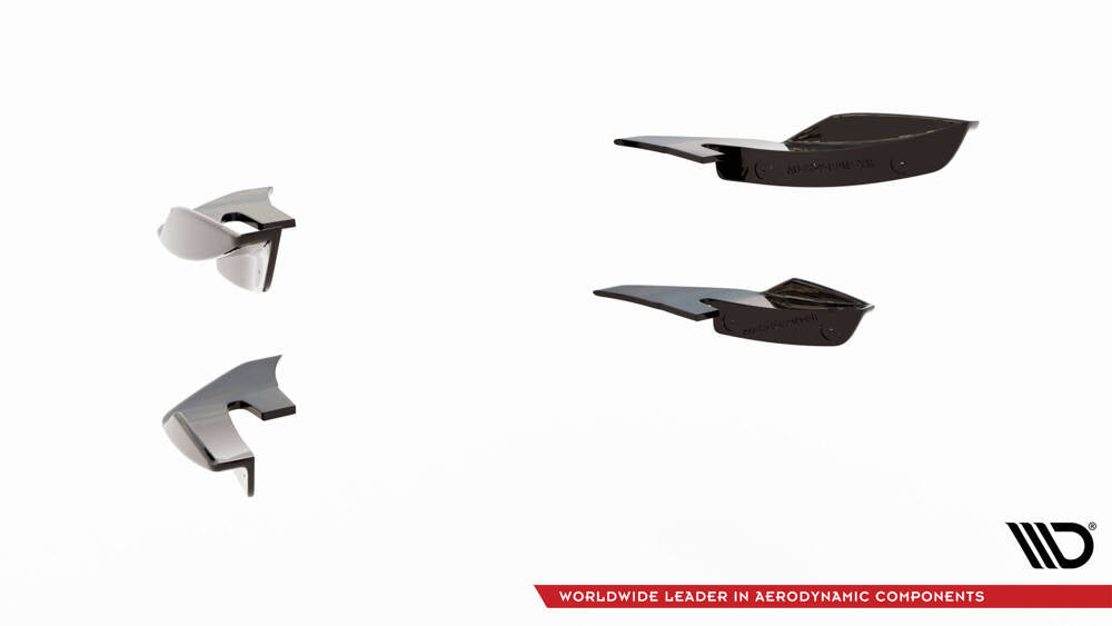PARAFANGHI PARAURTI ANTERIORE (CANARDS) adatti per AUDI S5 / A5 S-LINE COUPÉ / SPORTBACK F5